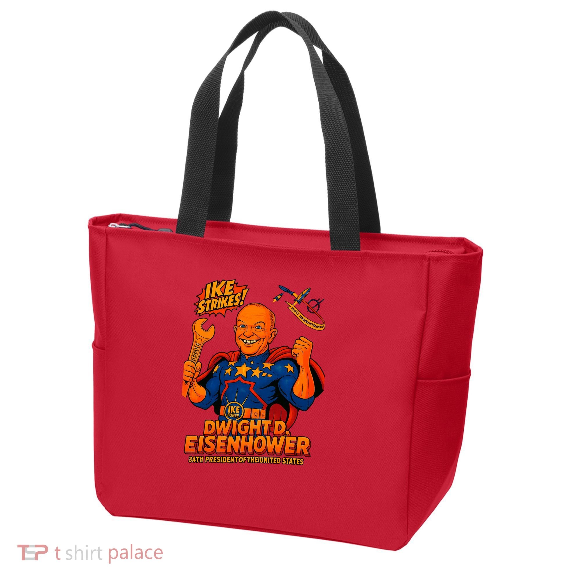 Dwight D. Eisenhower The Presidential Chronicles Tote Bag