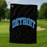 Detroit Golf Towel thumb 1