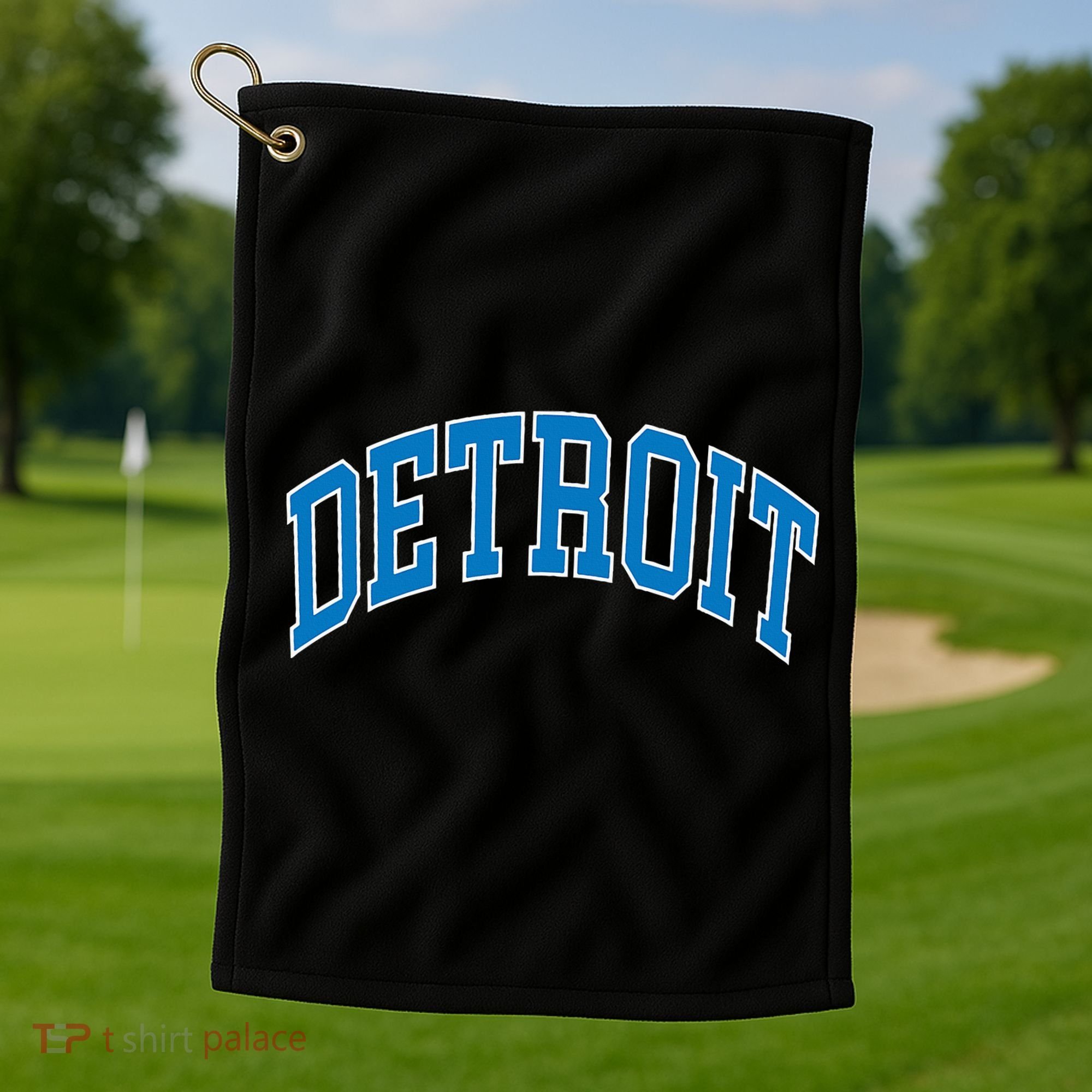 Detroit Golf Towel