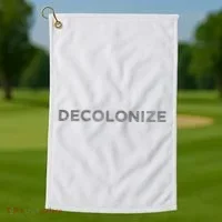 Decolonize Golf Towel thumb 1