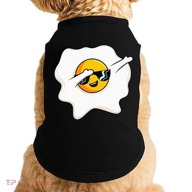 Dab Dabbing Egg Funny Fried Egg Doggie Tank