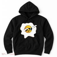 Dab Dabbing Egg Funny Fried Egg Hoodie thumb 0