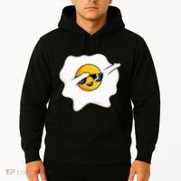 Dab Dabbing Egg Funny Fried Egg Hoodie thumb 2
