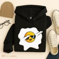 Dab Dabbing Egg Funny Fried Egg Hoodie thumb 4