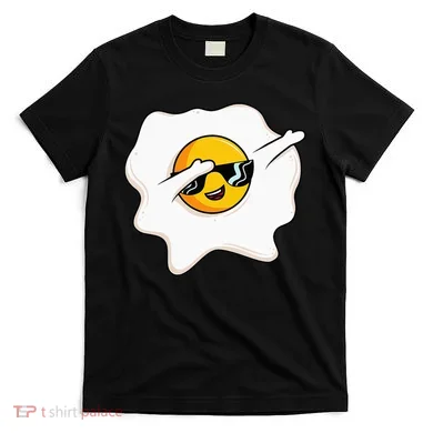 Dab Dabbing Egg Funny Fried Egg T-Shirt