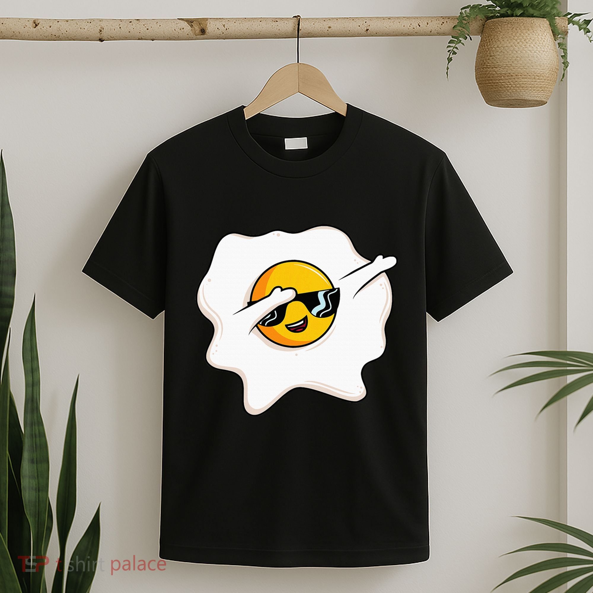 Dab Dabbing Egg Funny Fried Egg T-Shirt