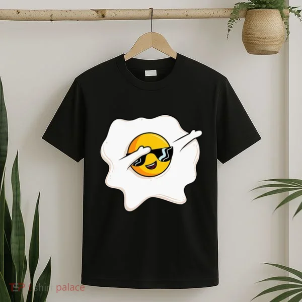 Dab Dabbing Egg Funny Fried Egg T-Shirt