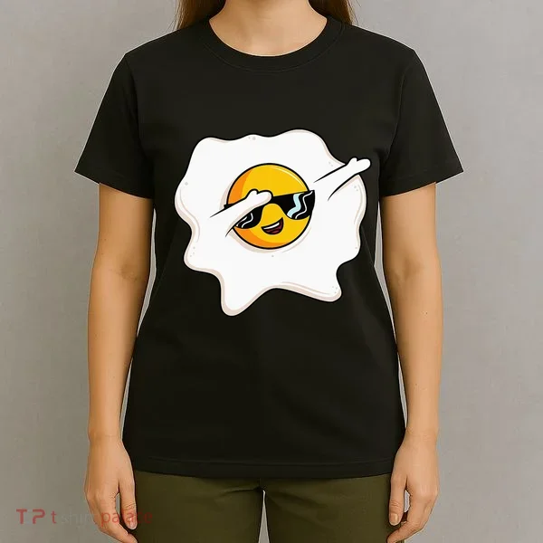 Dab Dabbing Egg Funny Fried Egg T-Shirt