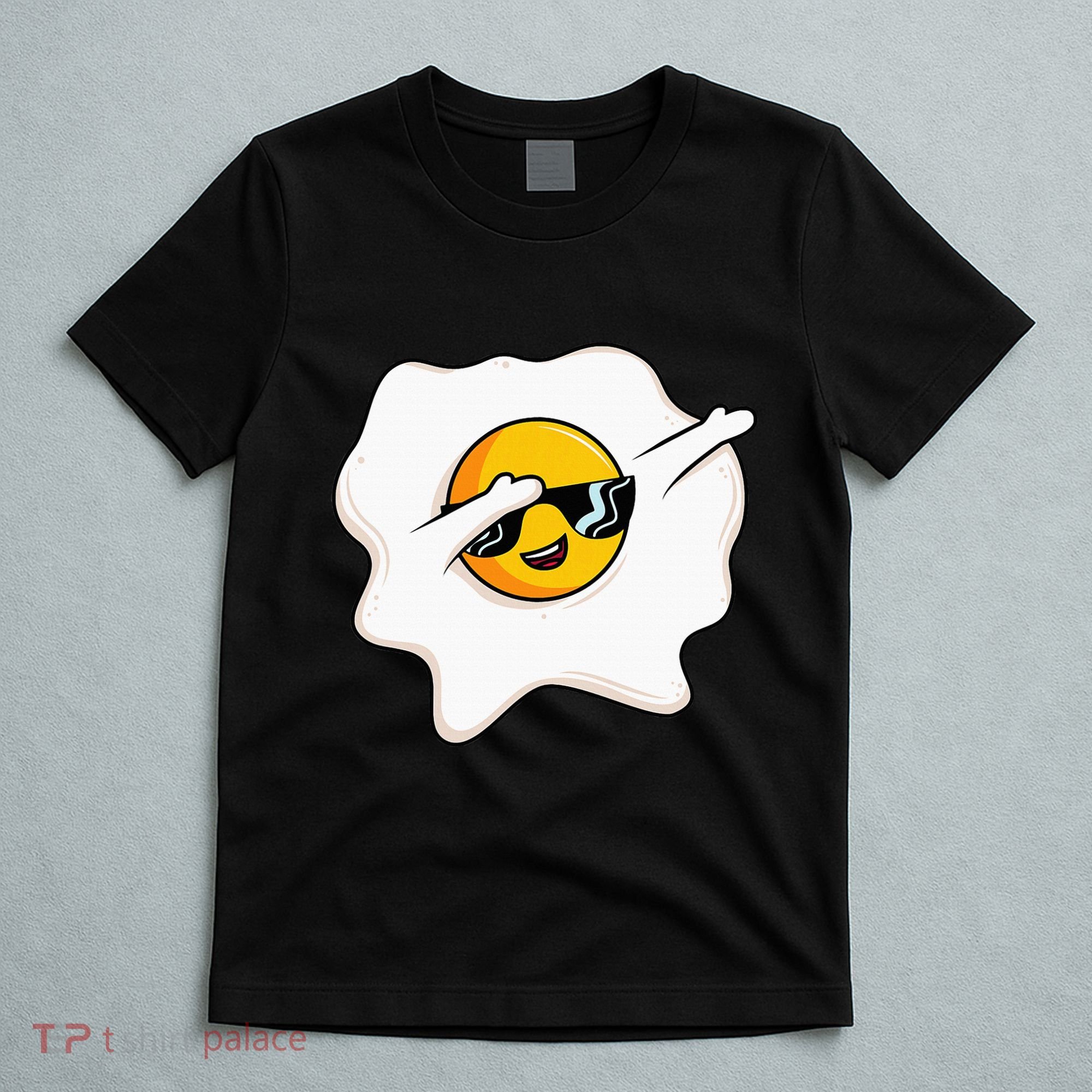 Dab Dabbing Egg Funny Fried Egg T-Shirt