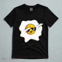 Dab Dabbing Egg Funny Fried Egg T-Shirt thumb 5