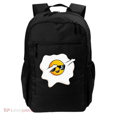 Dab Dabbing Egg Funny Fried Egg Backpack