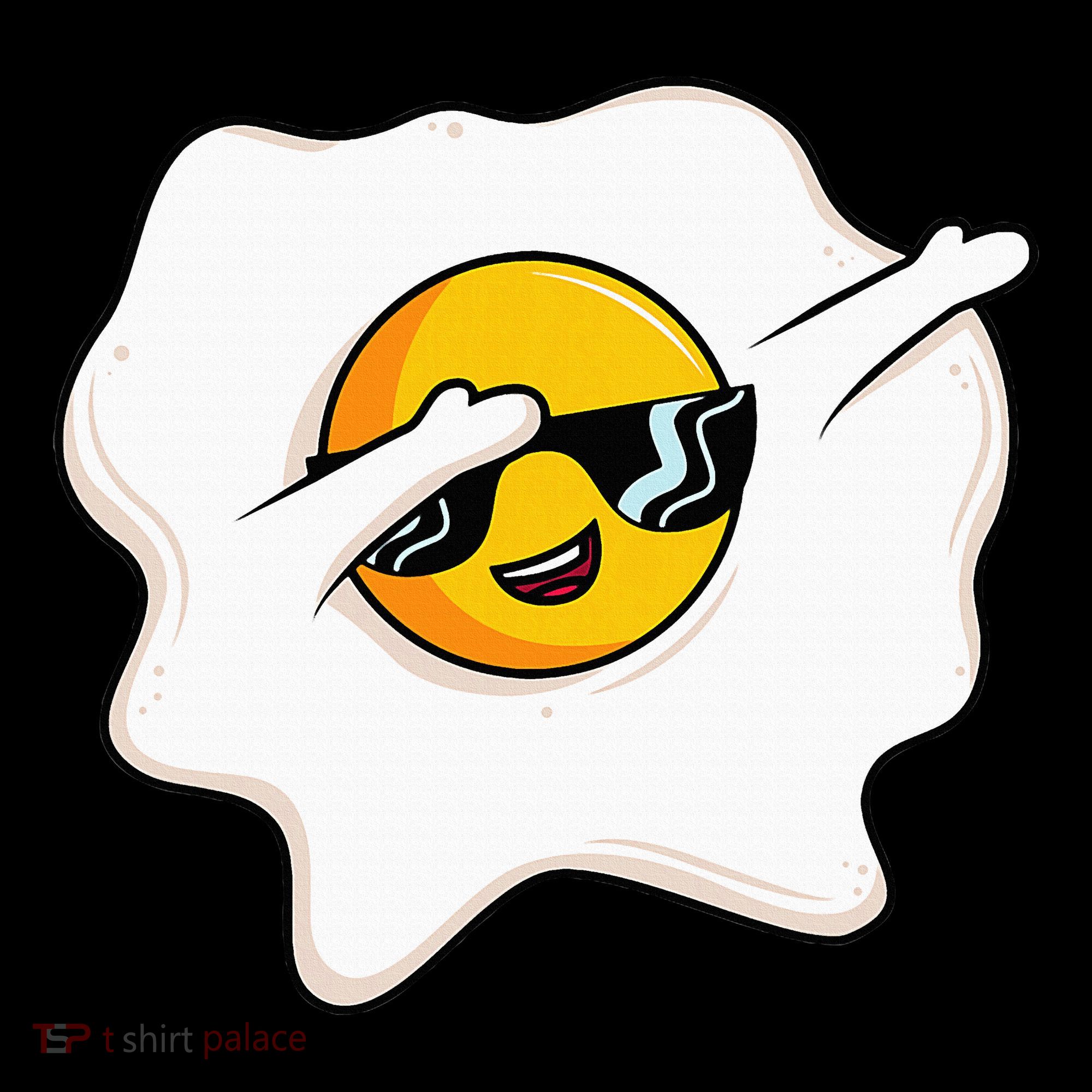 Dab Dabbing Egg Funny Fried Egg Bucket Hat