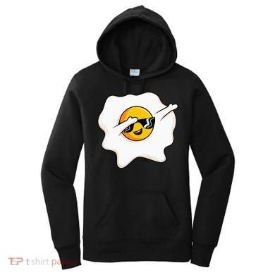 Dab Dabbing Egg Funny Fried Egg Women's Hoodie