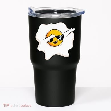 Dab Dabbing Egg Funny Fried Egg Tumbler