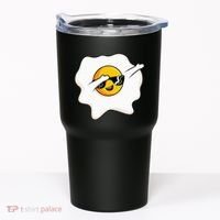 Dab Dabbing Egg Funny Fried Egg Tumbler thumb 0