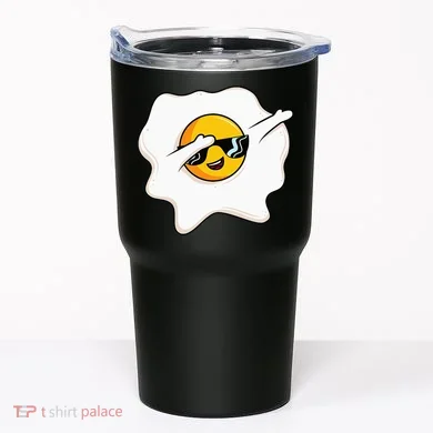 Dab Dabbing Egg Funny Fried Egg Tumbler
