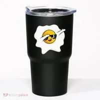 Dab Dabbing Egg Funny Fried Egg Tumbler thumb 0