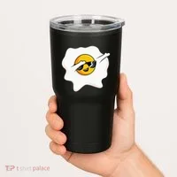 Dab Dabbing Egg Funny Fried Egg Tumbler thumb 2