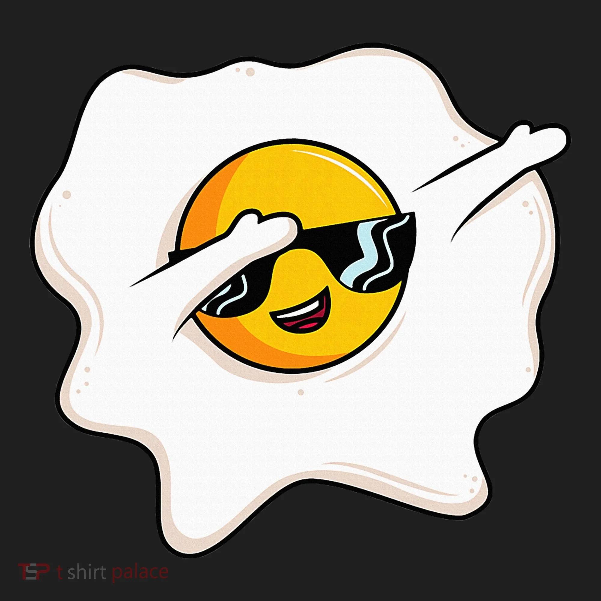 Dab Dabbing Egg Funny Fried Egg Tumbler