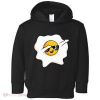 Dab Dabbing Egg Funny Fried Egg Toddler Hoodie thumb 0