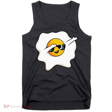 Dab Dabbing Egg Funny Fried Egg Tank Top
