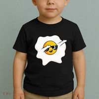 Dab Dabbing Egg Funny Fried Egg Toddler T-Shirt thumb 2