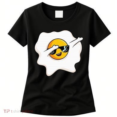 Dab Dabbing Egg Funny Fried Egg Women's T-Shirt