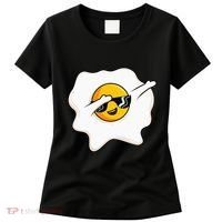 Dab Dabbing Egg Funny Fried Egg Women's T-Shirt thumb 0