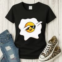 Dab Dabbing Egg Funny Fried Egg Women's T-Shirt thumb 3