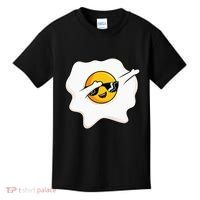 Dab Dabbing Egg Funny Fried Egg Kids T-Shirt thumb 0