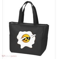 Dab Dabbing Egg Funny Fried Egg Tote Bag thumb 3