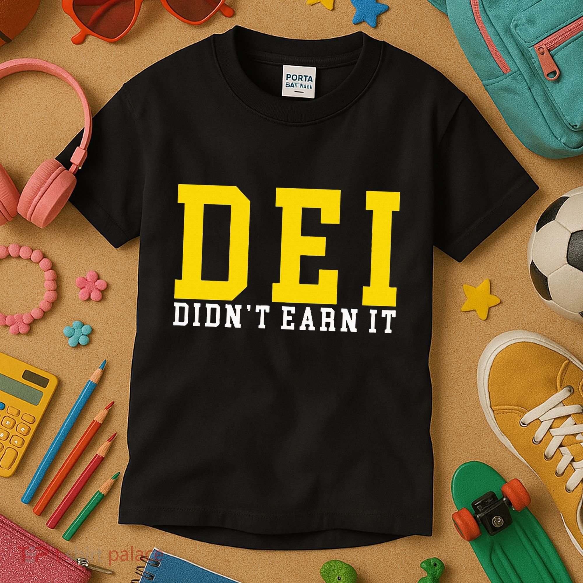 Dei DidnT Earn It Kids T-Shirt