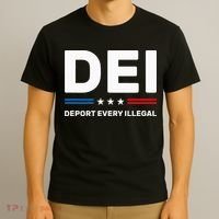 Dei Deport Every Illegal T-Shirt thumb 3