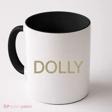 Dolly Diamonds Effect Coffee Mug