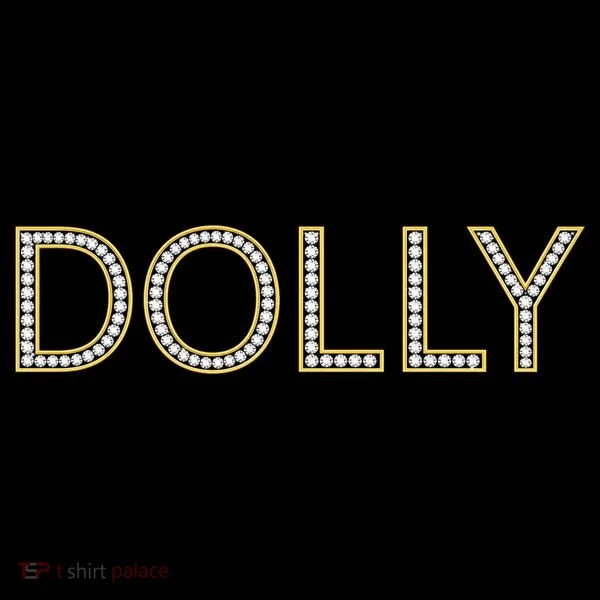 Dolly Diamonds Effect Coffee Mug