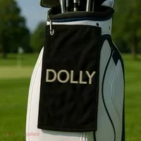Dolly Diamonds Effect Golf Towel thumb 2