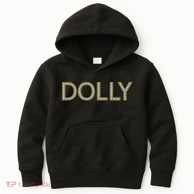 Dolly Diamonds Effect Kids Hoodie