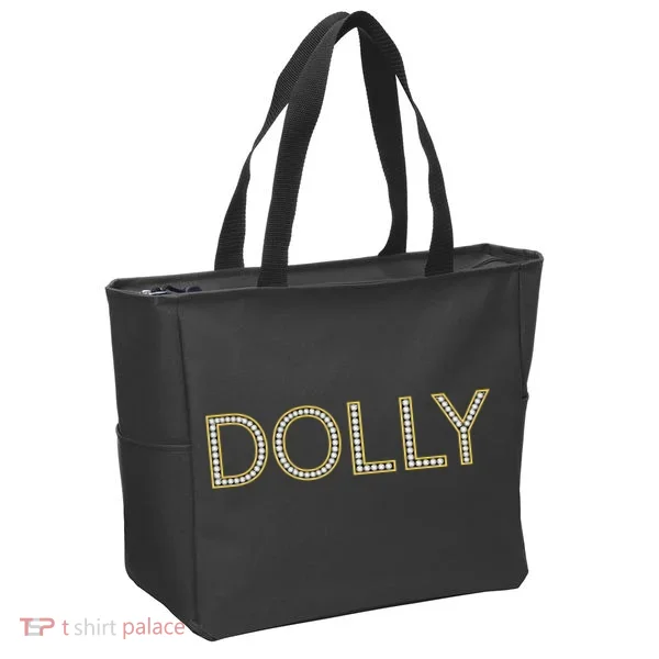 Dolly Diamonds Effect Tote Bag
