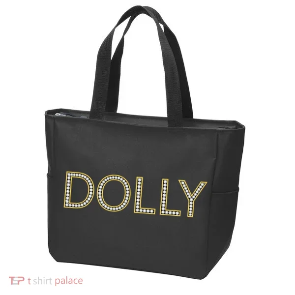 Dolly Diamonds Effect Tote Bag