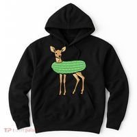 Dill Doe Funny Adult Humor Dill Pickle Deer Redneck Dill Doe Hoodie thumb 0