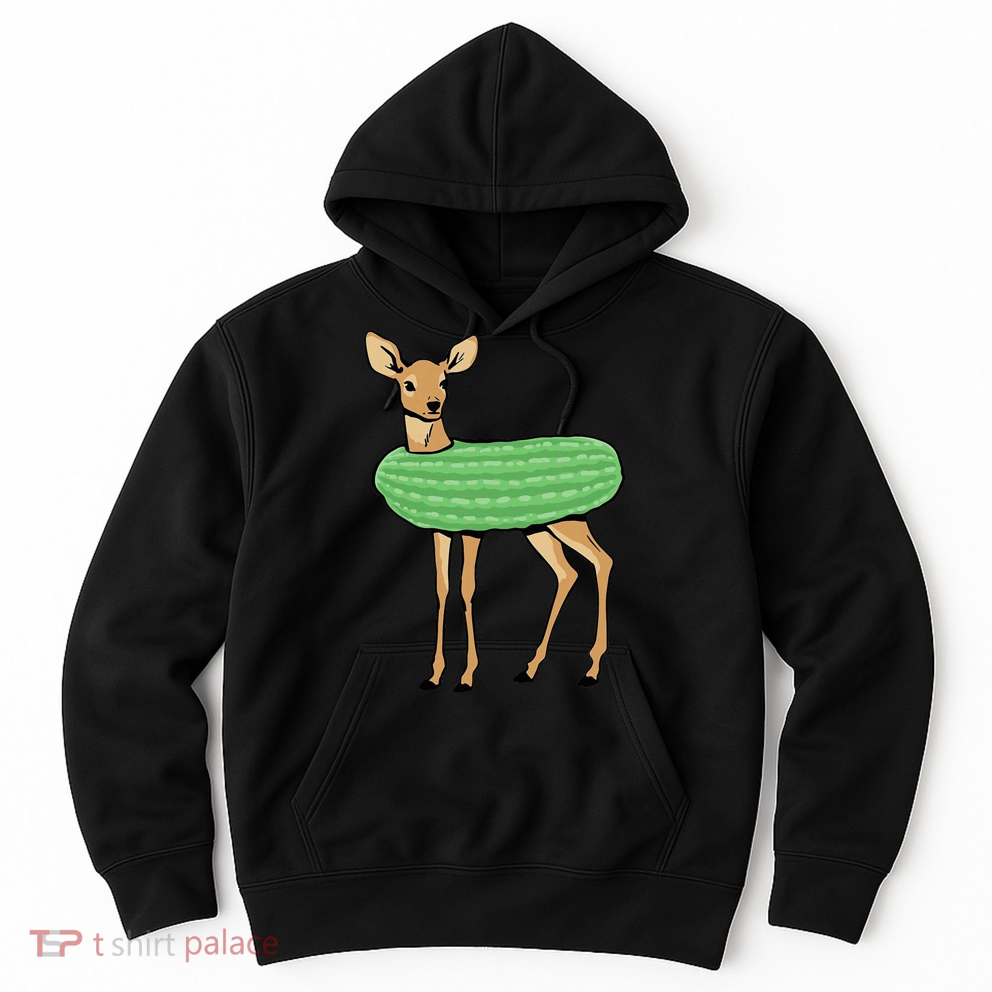 Dill Doe Funny Adult Humor Dill Pickle Deer Redneck Dill Doe Hoodie