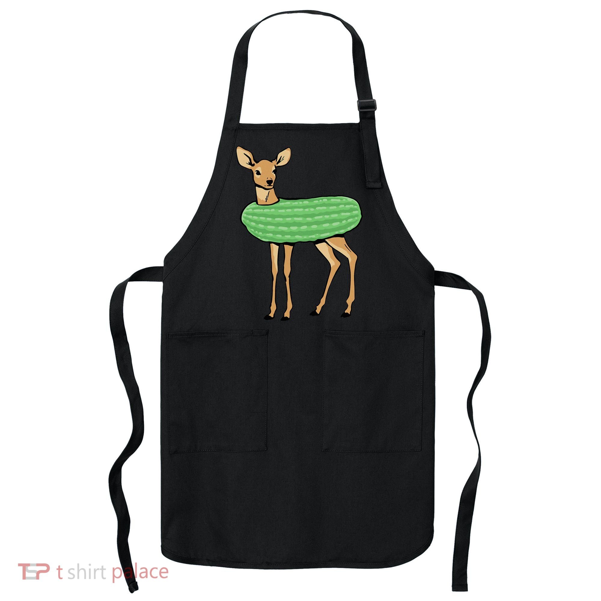 Dill Doe Funny Adult Humor Dill Pickle Deer Redneck Dill Doe Apron