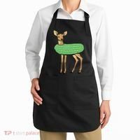 Dill Doe Funny Adult Humor Dill Pickle Deer Redneck Dill Doe Apron thumb 2