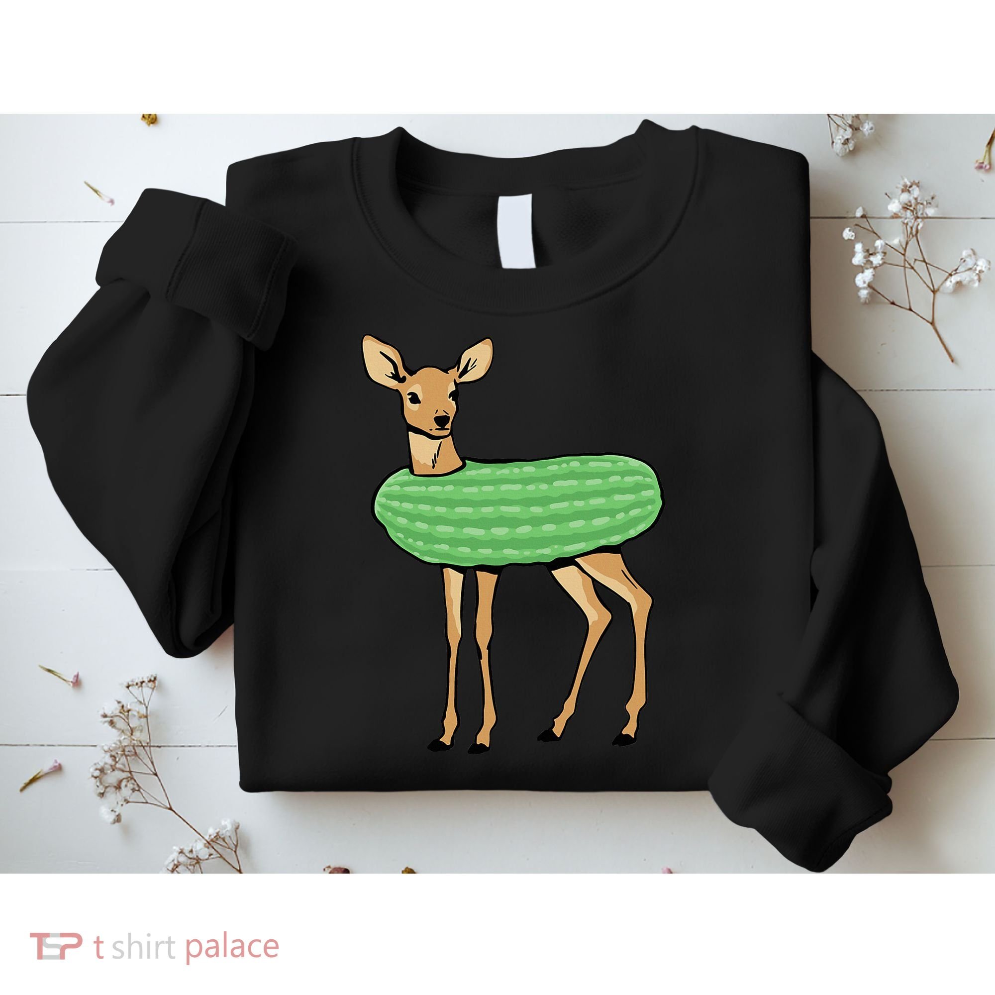 Dill Doe Funny Adult Humor Dill Pickle Deer Redneck Dill Doe Sweatshirt