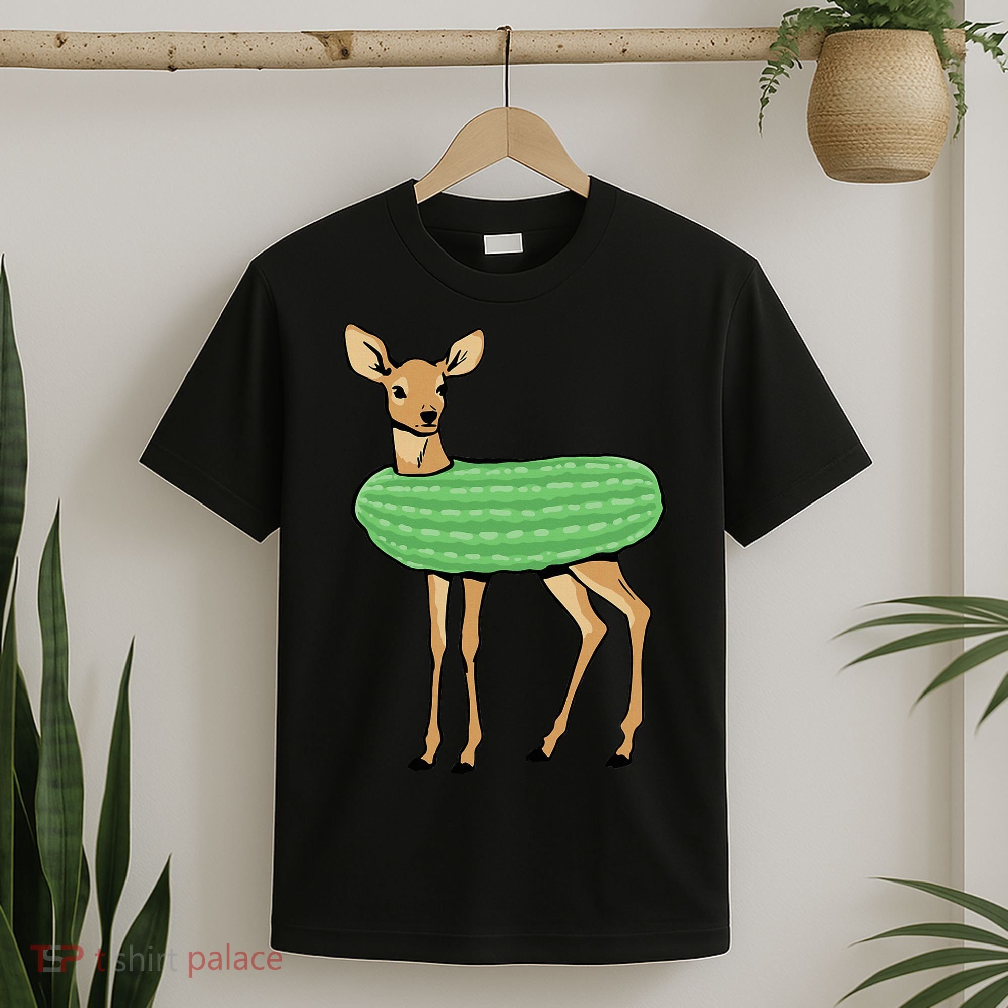 Dill Doe Funny Adult Humor Dill Pickle Deer Redneck Dill Doe T-Shirt