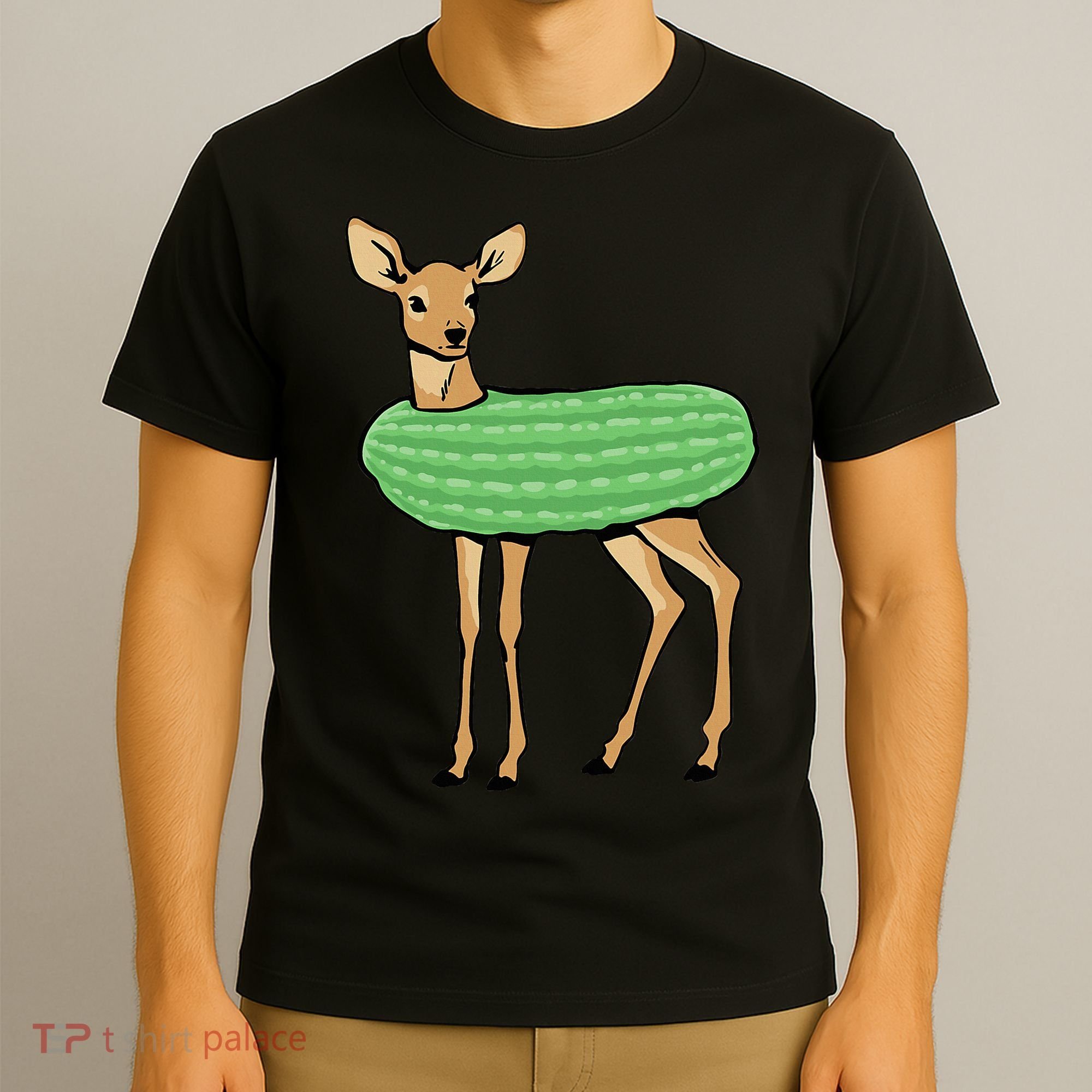 Dill Doe Funny Adult Humor Dill Pickle Deer Redneck Dill Doe T-Shirt