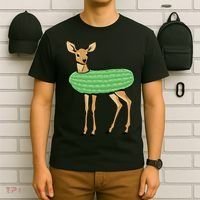 Dill Doe Funny Adult Humor Dill Pickle Deer Redneck Dill Doe T-Shirt thumb 6