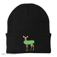 Dill Doe Funny Adult Humor Dill Pickle Deer Redneck Dill Doe Beanie thumb 0