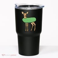 Dill Doe Funny Adult Humor Dill Pickle Deer Redneck Dill Doe Tumbler thumb 0