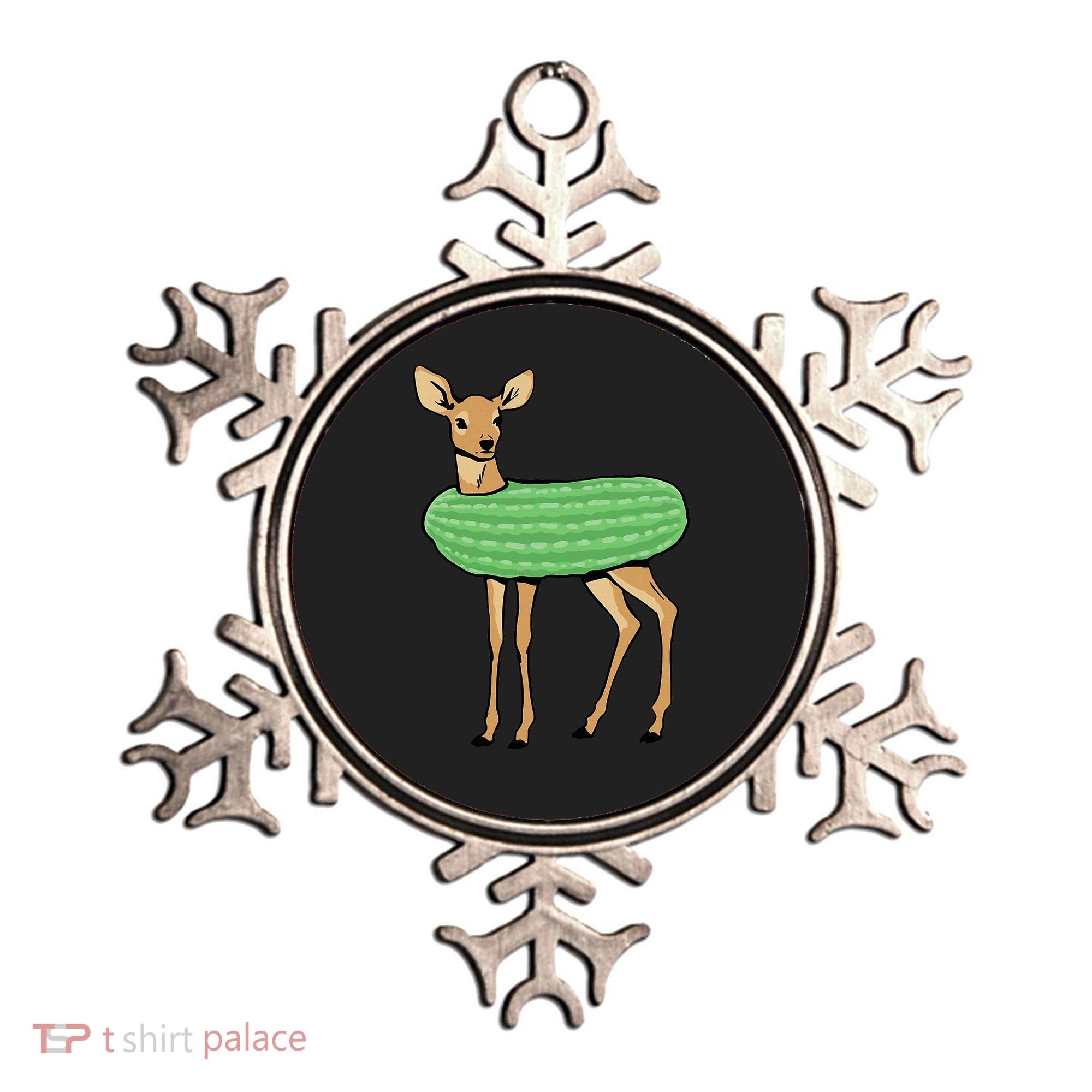 Dill Doe Funny Adult Humor Dill Pickle Deer Redneck Dill Doe Ornament